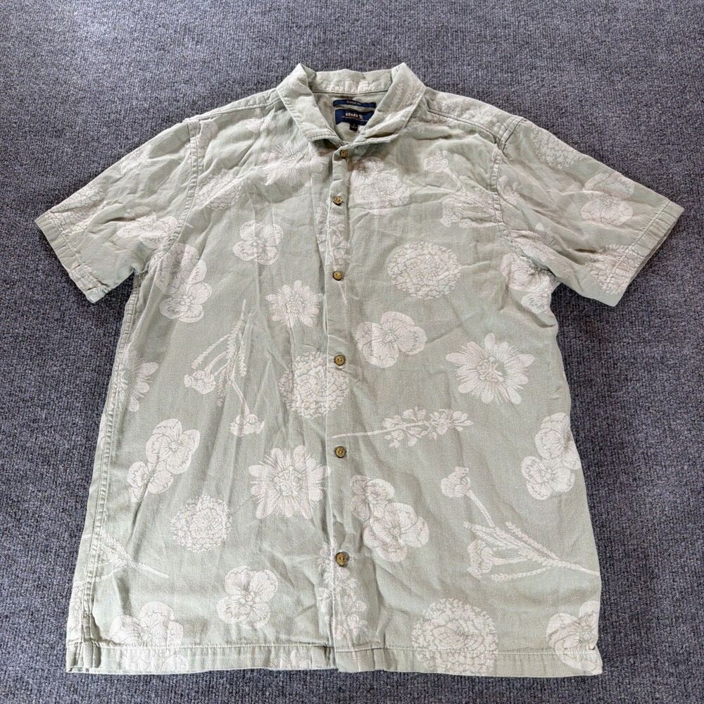 Roark "Artifacts of Adventure" Gonzo SS Woven Shirt - Men's L Green
